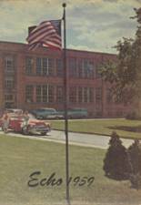 Evans City High School 1959 yearbook cover photo