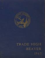 Springfield Trade High School 1963 yearbook cover photo