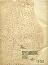 Sycamore High School 1953 yearbook cover photo