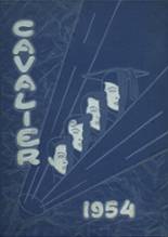 Pulaski High School 1954 yearbook cover photo