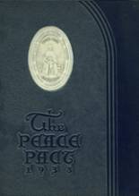 1938 Queen of Peace High School Yearbook from North arlington, New Jersey cover image