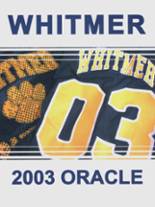 Whitmer High School 2003 yearbook cover photo