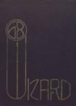 Edison High School 1968 yearbook cover photo