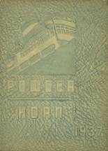George Rogers Clark High School 1937 yearbook cover photo