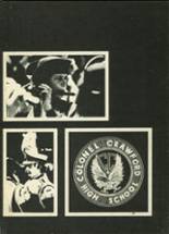 Colonel Crawford High School 1976 yearbook cover photo
