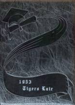 Slaton High School 1953 yearbook cover photo