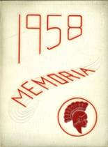 Tremont High School 1958 yearbook cover photo