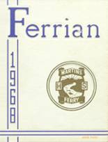 Martins Ferry High School 1968 yearbook cover photo