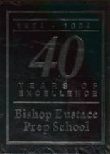 Bishop Eustace Preparatory 1995 yearbook cover photo