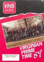 Virginia High School 1989 yearbook cover photo