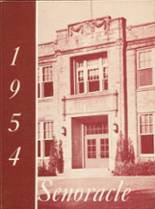 Strasburg-Franklin High School 1954 yearbook cover photo