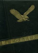 Beloit Memorial High School 1944 yearbook cover photo