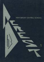 New Berlin Central High School 1963 yearbook cover photo