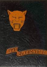 Clarion Area High School 1947 yearbook cover photo