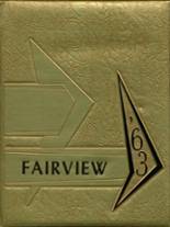Fairview High School 1963 yearbook cover photo