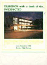 1988 Bossier High School Yearbook from Bossier city, Louisiana cover image