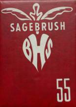 Brush High School 1955 yearbook cover photo