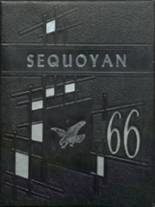 1966 Woody Gap School Yearbook from Blairsville, Georgia cover image