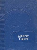 Liberty High School 1955 yearbook cover photo