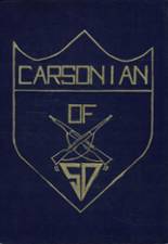 Carson Long Military High School 1950 yearbook cover photo
