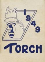 Attica High School 1949 yearbook cover photo