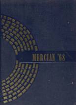 Mercy High School 1968 yearbook cover photo