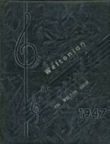 Welton High School 1947 yearbook cover photo