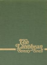 Greater Latrobe High School 1977 yearbook cover photo