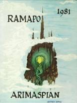 Ramapo High School 1981 yearbook cover photo