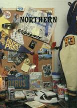 John W. North High School 1993 yearbook cover photo