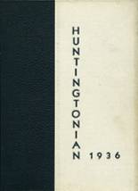Huntington High School 1936 yearbook cover photo