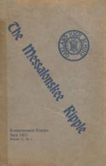 Messalonskee High School 1922 yearbook cover photo