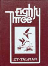 1983 Platte High School Yearbook from Platte, South Dakota cover image