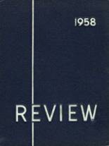 Coraopolis High School 1958 yearbook cover photo