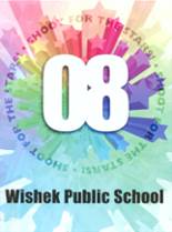 Wishek High School 2008 yearbook cover photo