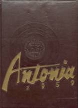 St. Anthony High School 1959 yearbook cover photo