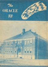 Carterville High School 1953 yearbook cover photo