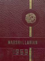 Marshall High School 1969 yearbook cover photo