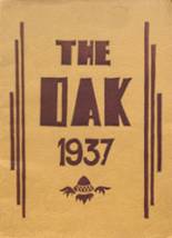Oakridge High School 1937 yearbook cover photo