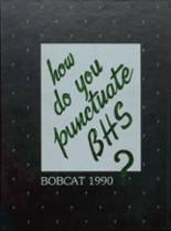Burley High School 1990 yearbook cover photo
