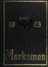 St. Mark's School of Texas 1965 yearbook cover photo