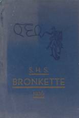 Sheridan High School 1936 yearbook cover photo