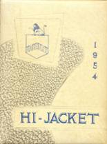 Osbourn High School 1954 yearbook cover photo