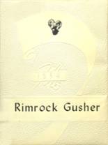 Winnett High School 1954 yearbook cover photo