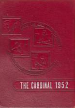East Central High School 1952 yearbook cover photo