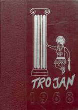 Troy High School 1968 yearbook cover photo