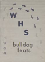 Wheatland High School 1964 yearbook cover photo
