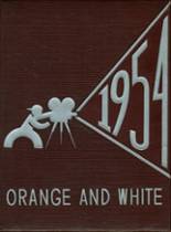 Orange High School 1954 yearbook cover photo