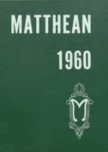 St. Matthew High School 1960 yearbook cover photo