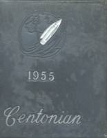 Central High School 1955 yearbook cover photo